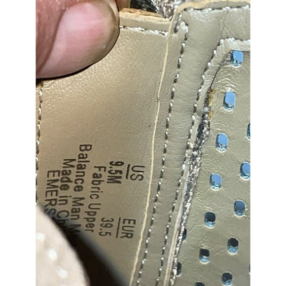 Circus By Sam Edelman Perforated Beige Open-Toe Block Heel Sandals Size 9.5M - Picture 3 of 9